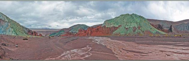 16/03/2022 après-midi : admirer la Vallée Arco Iris (Arc en ciel) suivi d'une collation en buvant un petit coup de "carmenere" furent des moments bien agréables ... - Atacama - Chili