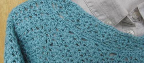 Pull ancienne dentelle
