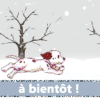 A BIENTÔT à plus tard blinkie hiver, automne et pluie