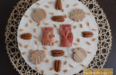 Entremet " Douceur d'automne "