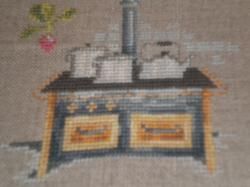 Un petit poêle.........en attendant d'en avoir un vrai à la maison!!!