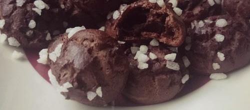 Chouquettes au chocolat