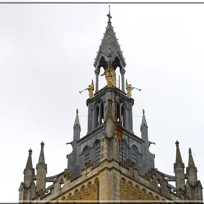 1093 - Lit-et-Mixe, dans les Landes (40) (église)