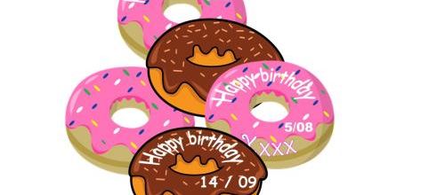 Un donut pour son anniversaire !