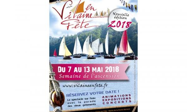 Fete des vieux gréments 2018 sur la Vilaine