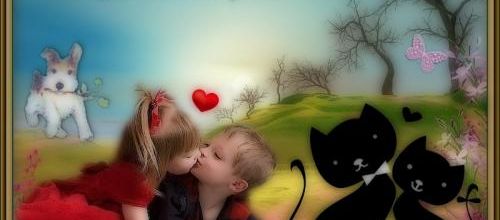  Amour d'enfance .