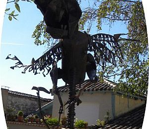 Le rire de la chimère, à Monflanquin...