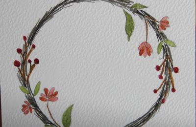 Aquarelle / Reprise des couronnes