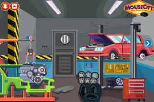 Car repair shop escape