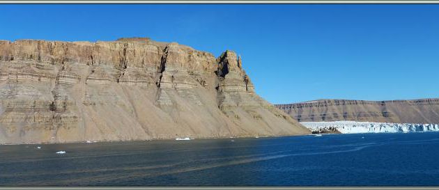Les superbes falaises de Crocker Bay - Devon Island - Baffin Bay - Nunavut - Canada