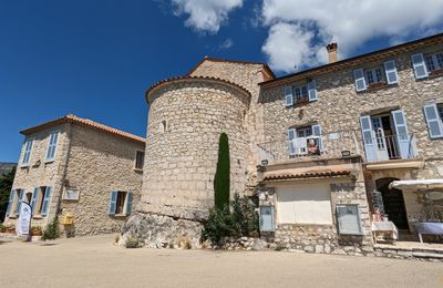 le PBVF village de Gourdon dans le 06