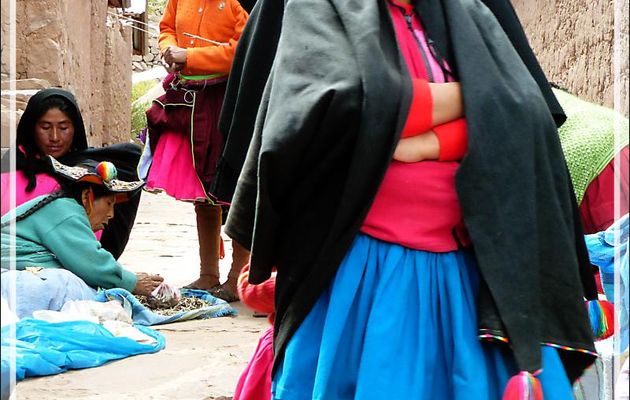 Rires et sourires à Huillanopampa - Île Taquile - Lac Titicaca - Pérou