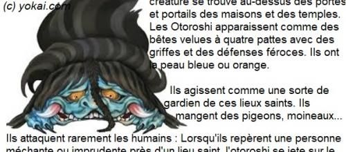 monstres du japon ; otoroshi