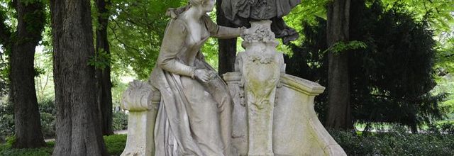 Jardin du Luxembourg : Monument à Watteau par Henri-Désiré Gauquié