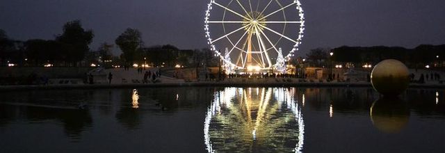 La Grande Roue de la Concorde à Paris - Photos de nuit -
