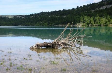 Pédalo dans les Gorges du Verdon, Rougon et la Route des Crêtes à MOUSTIERS STE MARIE