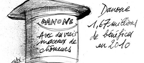 Danone, 1,67 millions de bénéfices en 2010