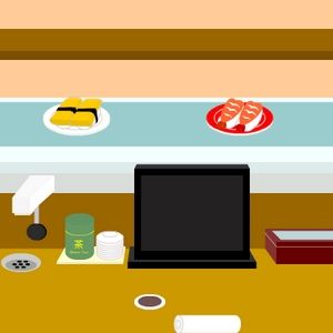 No1 Game - Find the Escape-Men 158: Sushi Go Round 2