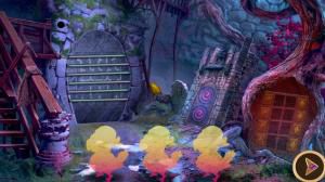 Treasure seeking grandpa escape