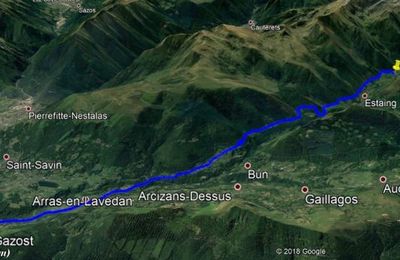 Tour du val d'Azun : d'Argelès-Gazost aux Viellettes