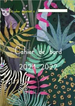 Cahier de bord AESH 2021-2022