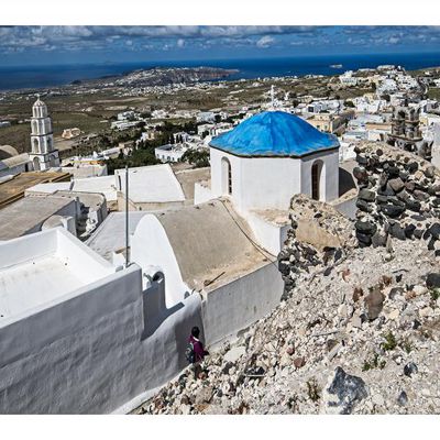 Découverte de Santorin, île mythique des Cyclades