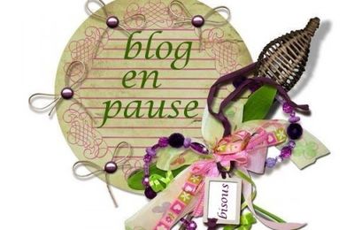 Une petite pause...