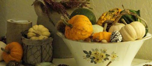 Décoration d'automne