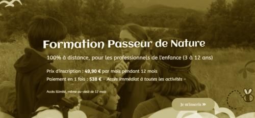 Formation Passeur de nature