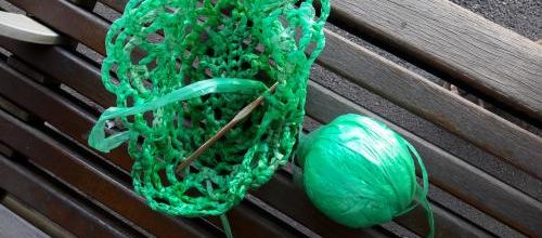 Crochetage de filet... vert