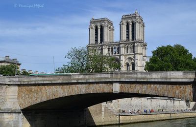 L'île de la Cité : Le Petit-Pont (renommé Petit-Pont-Cardinal-Lustiger)