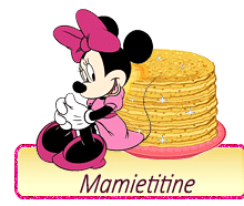 480 - Les crêpes, de Minnie, Chandeleur, gourmandises