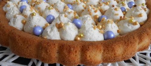 Le grand financier noisette et sa mousse perlée à la vanille