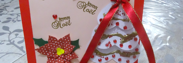 Carte de Noël thème fan de mode 2