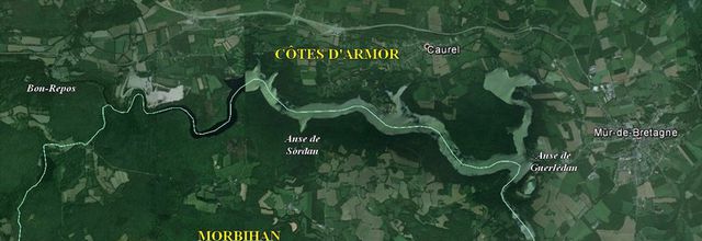 Assec de Guerlédan (1/3) : Anse de Guerlédan