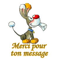 gif anime, blinkie, merci pour ton mail, message