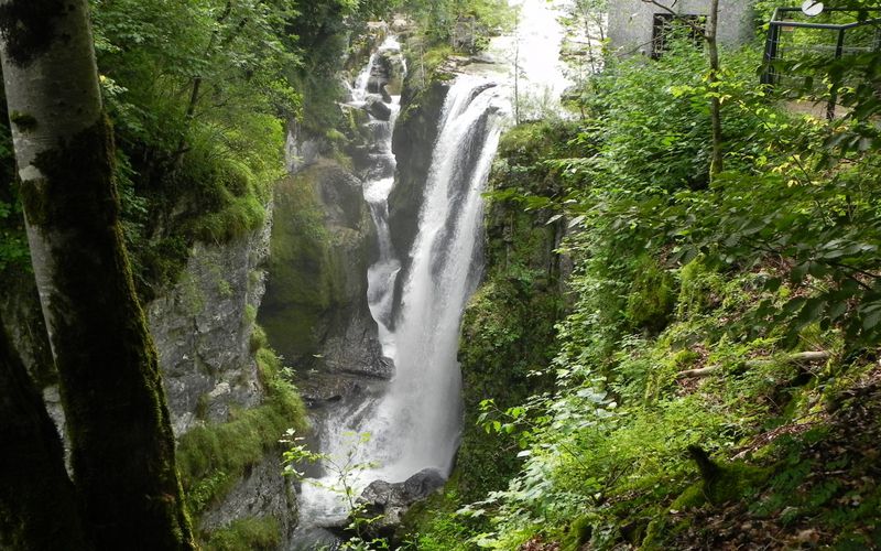 les gorges de la Langouette dans le Jura