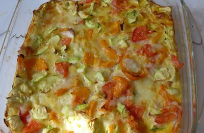 Mon flan de légumes...