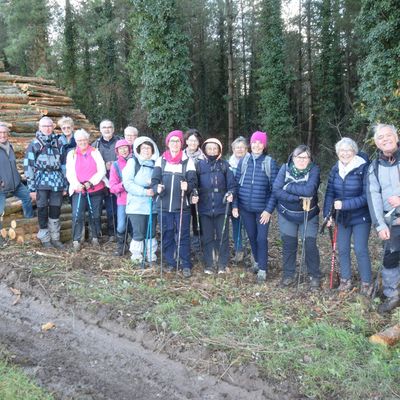 La randonnée du 17 novembre sur le GR221 étape Gavrus-Epinay-sur-Odon