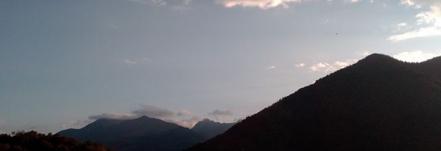 Une balade immobile depuis le balcon de mon fils, les 3 et 4 septembre...