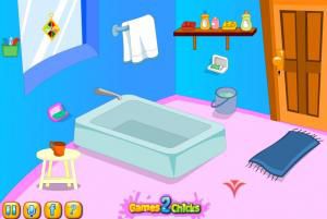 Games2Chicks - Chicks bathroom escape 