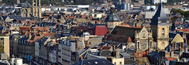 Dieppe vue depuis le château - Seine-Maritime (3)