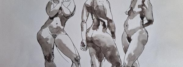 Mercredi - Trois poses debout