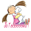gif animé, blinkie,Amitie amour