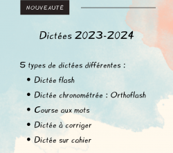 Dictées (version 2023)