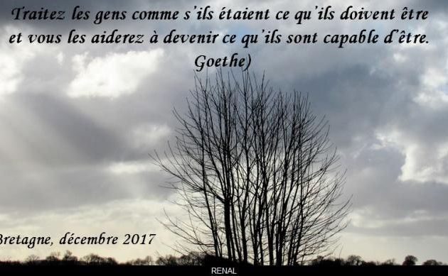 Traitez les gens ......