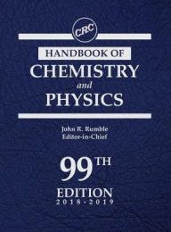 Free books for dummies series download CRC Handbook of Chemistry and Physics, 99th Edition by John Rumble 9781138561632