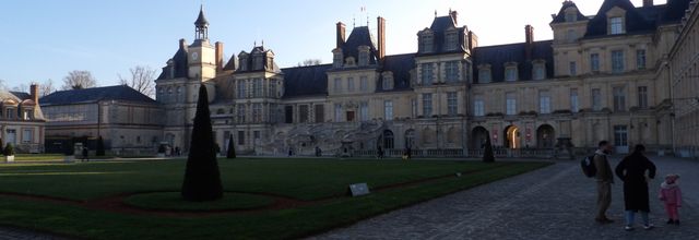 Visite du château de Fontainebleau (77) 1/2