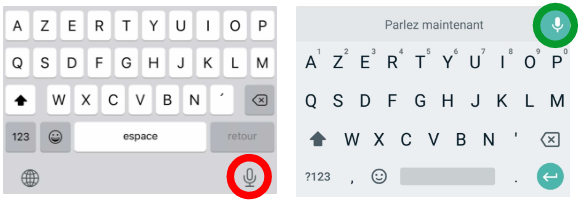 Comment activer la dictée vocale sous iOS et Android