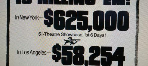 BOX OFFICE USA DU 30 AOUT  1973 AU 5 SEPTEMBRE 1973